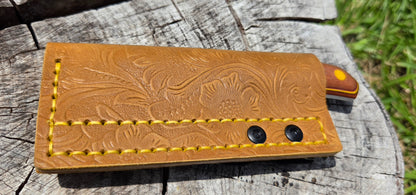 LIL' TYKE- Sheepsfoot - Natural linen micarta