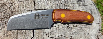 LIL' TYKE- Sheepsfoot - Natural linen micarta