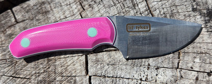 LIL' TYKE- Drop Point- Pink and Tiffany G10