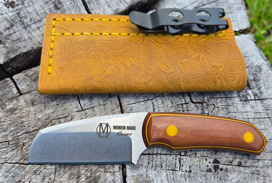 LIL' TYKE- Sheepsfoot - Natural linen micarta