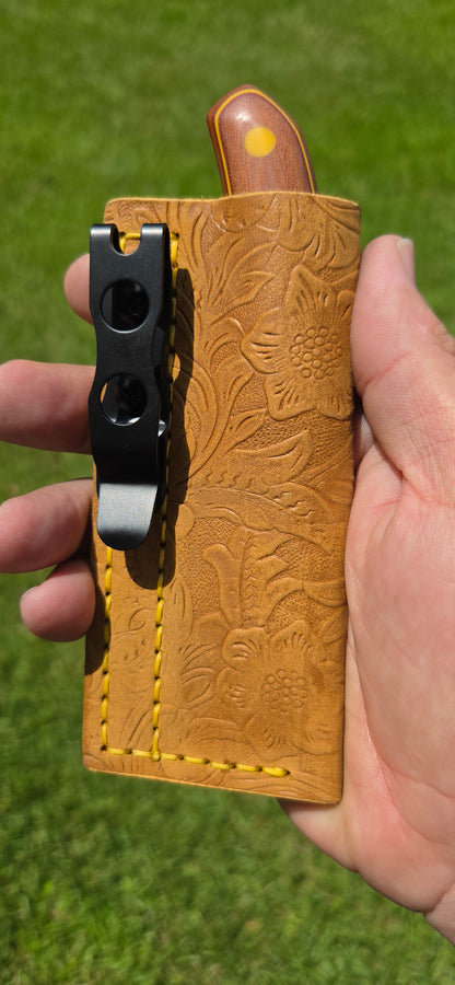 LIL' TYKE- Sheepsfoot - Natural linen micarta