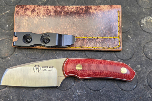 LIL' TYKES Sheepsfoot Red micarta Sheepsfoot